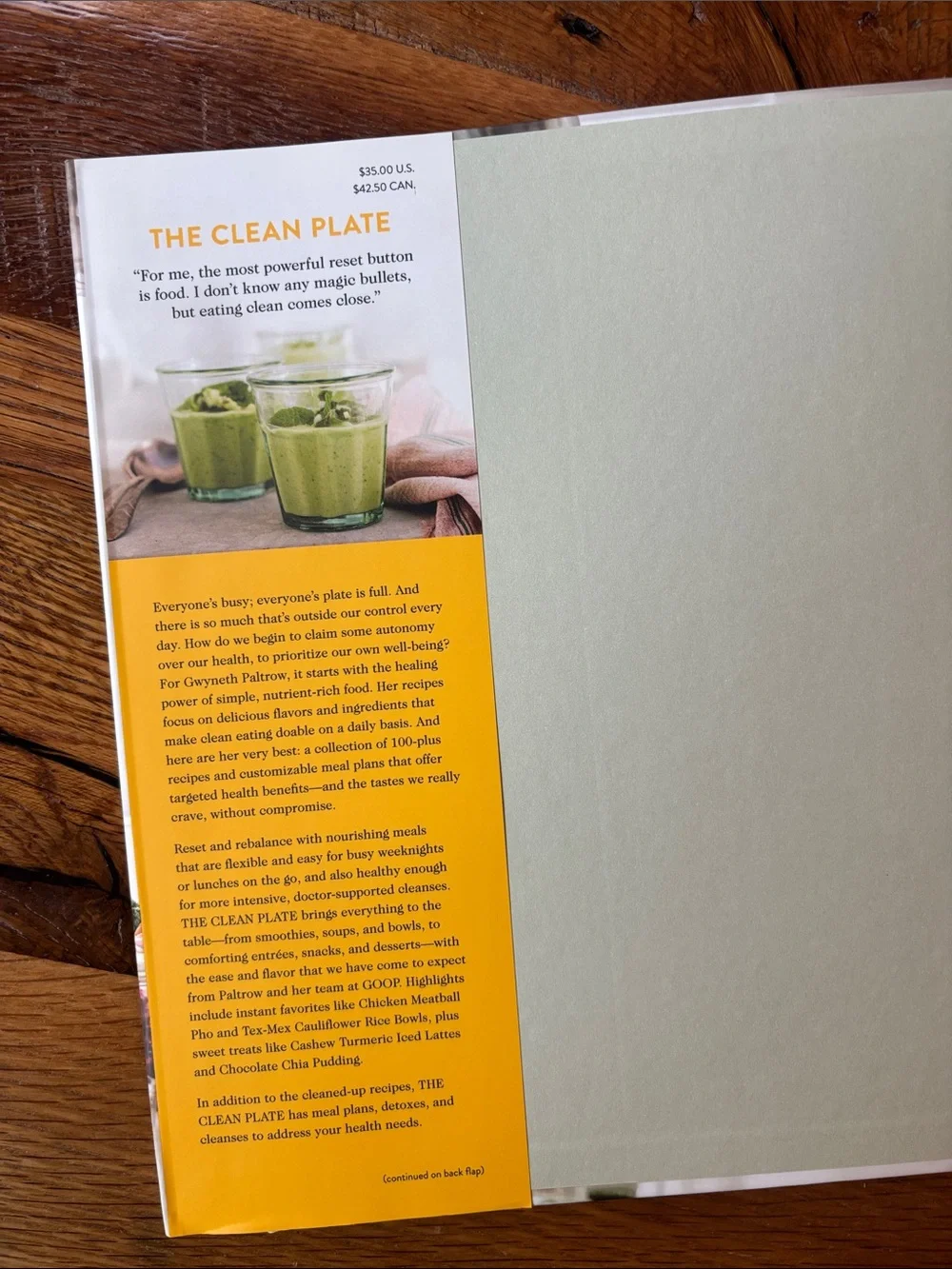 The Clean Plate x Gwyneth Paltrow Cookbook